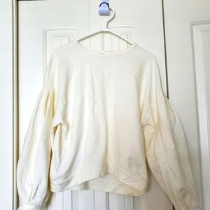 Cream color Dynamite sweatshirt in size xs